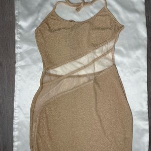 Luxe Fashion Let Me Shine Mini Gold Size Small